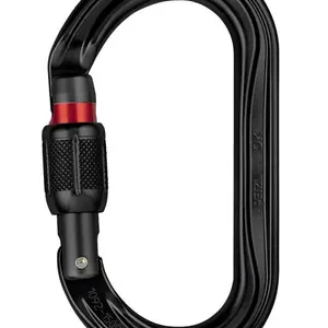 Petzl Petzl | mousqueton OK | alu | 22mm | Couleur : Noir