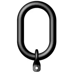 KW KW | grade 100 top link with clevis | KW-DCR1-Z | DCR1 | 1-spr | Colour : Black KW | grade 100 top link with clevis | KW-DCR1-Z | DCR1 | 1-spr | Colour : Black