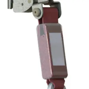 ELLERsafe ELLERsafe | FP-AC351 | collier de serrage en acier inoxydable pour fil d'acier de 8 mm | avec amortisseur