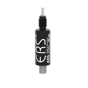 ERS-Ropefix RopeFix | ERS-5151 | 50S | M12A x 14 | Contre-écrou M9 x 0.75 | Couleur : Noir