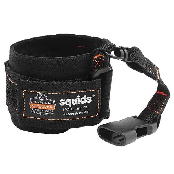 Ergodyne Ergodyne | ER3116-19057-EU | tool catch line with wrist strap | Colour: Black