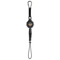 Ergodyne Ergodyne | ER3001-19301-EU | adjustable tool line | loop/RVS carbine | 122cm | Colour: Black