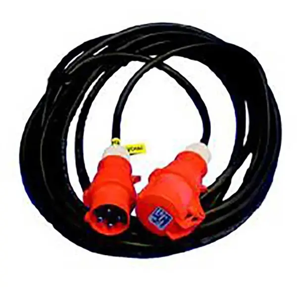 Louis Reyners Louis Reyners | Extension cable with 4-pin CEE plugs | Colour: Red | 16A