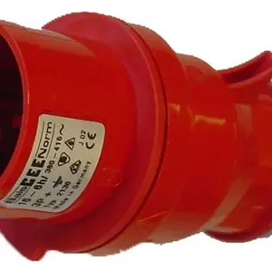 Louis Reyners CEE plug red | CTCEES4R | 4 pins | 380-415V | IP44 (M)
