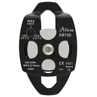 Aliens Aliens | AL-AB720S | poulie double | aluminium | 30kN