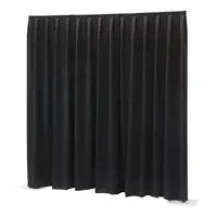Wentex Wentex | P&D curtain | Molton | Colour: Black | Pleated