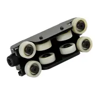 Wentex Wentex | 89525 | Eurotrack | Roues 4x4 Heavy Duty Runner | Couleur : Noir