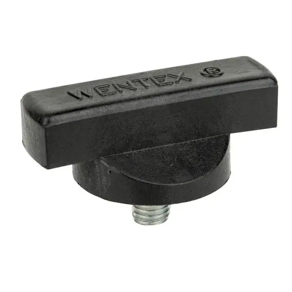 Wentex Wentex | 89354 | Rotary knob M10x12 | Kleur: Zwart