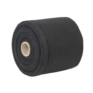 Wentex Wentex | Bolt Deko-Molton | Tear-off black | Skirt | Width: 20, 40, 60, 80 or 100cm | Length: 60m | 160 g/m2 | Colour: Black
