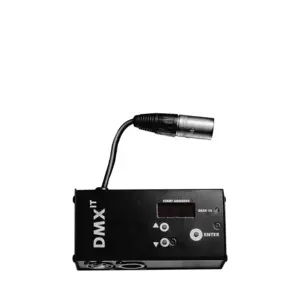 Smoke Factory Smoke Factory | 0128 | DMX IT 1 channel BOX | externe DMX naar analoge converter met 3 pol. XLR plugs