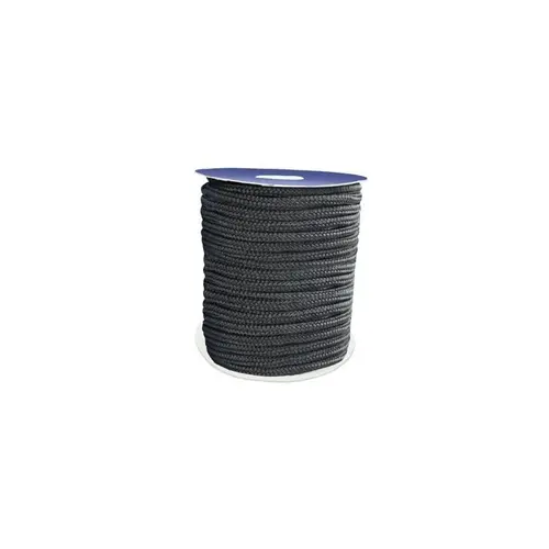 Drisse DRISSE | 10mm touw | Rol van 100m | Trekkracht 800 KG | Zwart en wit