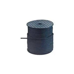 Drisse DRISSE | 6mm touw | Rol van 100m | Trekkracht 450 KG | Zwart en wit