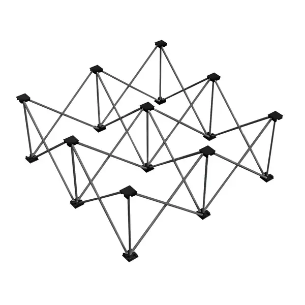 Power Dynamics Power Dynamics | Spider D750 Risers 1x1 Black