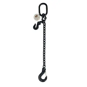 ELLERchain ELLERchain | ELCN-1-08-TKH-I-Z | 1-spr | 8mm | Colour: Black | hook and shortening