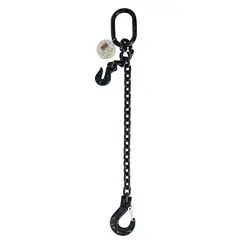ELLERchain ELLERchain | ELCN-1-06-TKH-I-Z | 1-spr | 6mm | Couleur : Noir | crochet et raccourcissement ELLERchain | ELCN-1-06-TKH-I-Z | 1-spr | 6mm | Couleur : Noir | crochet et raccourcissement