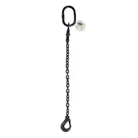 KW KW | 1-spr | KW-1-08-DGKSHC-Z | 8mm | clevis hook and shortening | Colour: Black