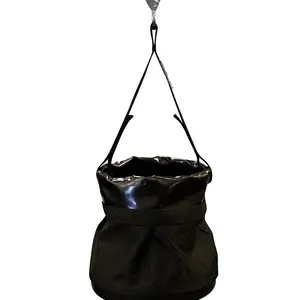 ELLER ELLER | ELHTTA501S | Chain bag | Diameter: 17.5cm | Depth: 22.5cm | Colour: Black | hook