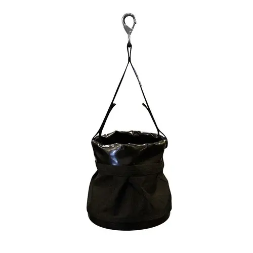 ELLER ELLER | ELHTTA501S | Chain bag | Diameter: 17.5cm | Depth: 22.5cm | Colour: Black | hook