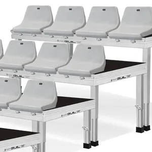 GUIL GUIL | A-1/G | high-backed chair for stands and tiered seating