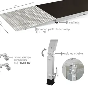 GUIL GUIL | RMP-03 | ramp kit to make ramps with TM440, TM440xl & TM300 platforms. especially for disabled people