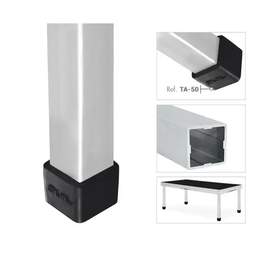 GUIL GUIL | PTA5-F | Fixed height leg 50 x 50 mm for different platform heights