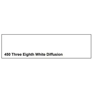 LEE Filters LEE Filter | rol of vel NR.450 | Three Eighth White Diffusion