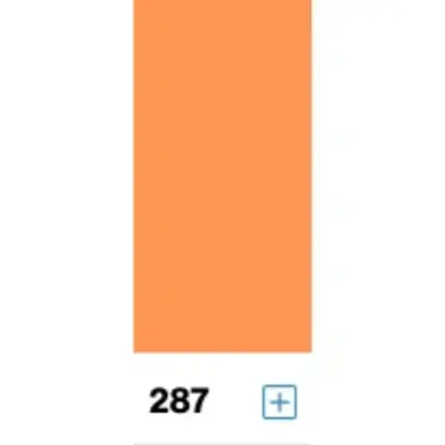 LEE Filters LEE Filter | rol of vel NR.287 | Double C.T. Orange