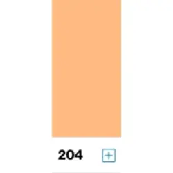 LEE Filters LEE Filter | rol of vel NR.204 | Full C.T. Orange LEE Filter | rol of vel NR.204 | Full C.T. Orange