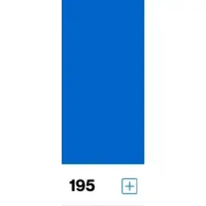 LEE Filters LEE Filter | rol of vel NR.195 | Zenith Blue