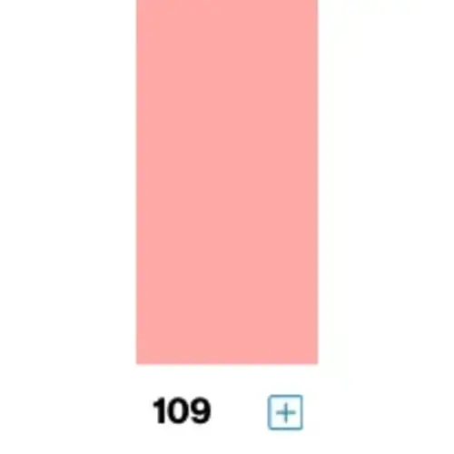 LEE Filters LEE Filter | rol of vel NR.109 | Light Salmon