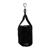 ELLER | ELHTTA501E | Chain bag economy | Diameter: 15cm | Depth: 20cm | Colour: Black | hook