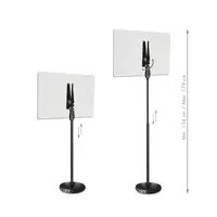 GUIL GUIL | SMT-14 | statief met transparant veiligheidsscherm / isolatiescherm / reflectiescherm | kantelbaar