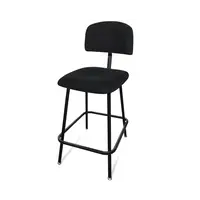 GUIL | SL-20 | ergonomische stoel voor contrabassisten, percussionisten en dirigenten | rugleuning in hoogte verstelbaar | gestoffeerd | voetsteun