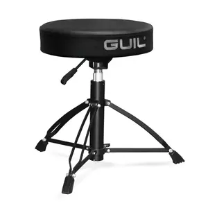 GUIL GUIL | SL-16 | robust drum stool | high-quality, round seat | double thickness + firmness | pneumatic height adjustment