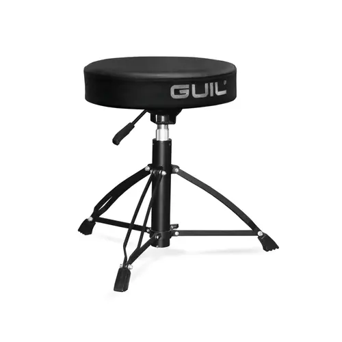 GUIL GUIL | SL-16 | robuuste drumkruk | hoogwaardige, ronde zitting | dubbele dikte + stevigheid | pneumatische hoogteverstelling