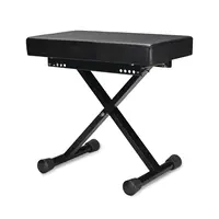 GUIL | BQ-02 | robuste, extra-large tabouret de piano / banc de clavier | siège rectangulaire de haute qualité | double épaisseur + robustesse GUIL GUIL | BQ-02 | robuste, extra-large tabouret de piano / banc de clavier | siège rectangulaire de haute qualité | double épaisseur + robustesse