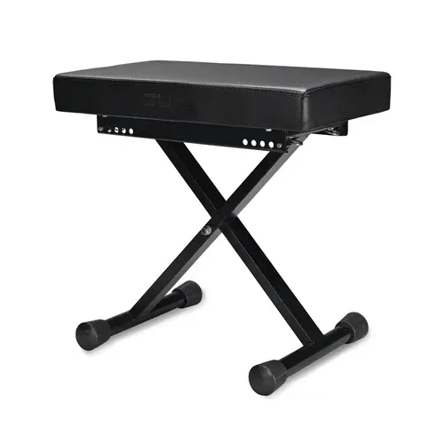 GUIL GUIL | BQ-02 | robust, extra-large piano stool / keyboard bench | high-quality rectangular seat | double thickness + sturdiness
