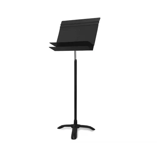 GUIL GUIL | AT-13 | orchestra stand with metal double shelf & one-handed height adjustment.