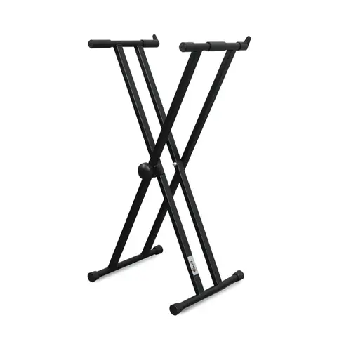 GUIL GUIL | ST-120 | heavy duty keyboard stand | Max. 60kg | x-frame | double reinforced | metal multi-position height adjustment