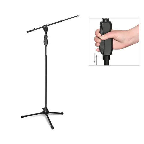 GUIL GUIL | PM-46 | heavy-duty microphone stand with telescopic microphone arm