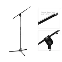 GUIL | PM-20 | heavy-duty microphone stand with telescopic microphone arm