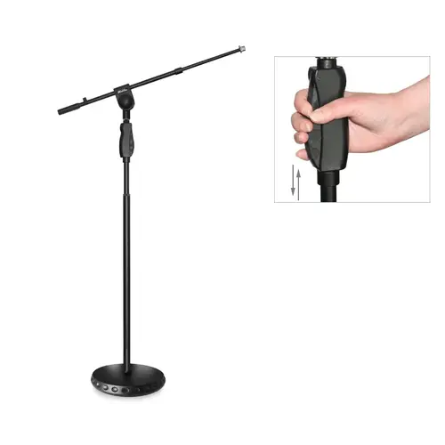 GUIL GUIL | PM-40/J | heavy microphone stand with telescopic microphone arm