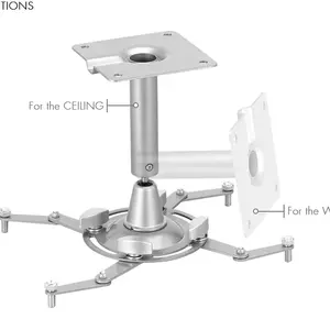 GUIL GUIL | PTR-14 | ceiling and wall bracket for beamer. includes all necessary fittings.