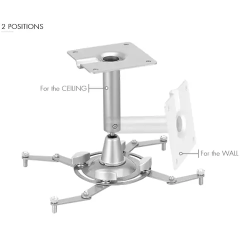 GUIL GUIL | PTR-14 | ceiling and wall bracket for projector. includes all necessary fittings.
