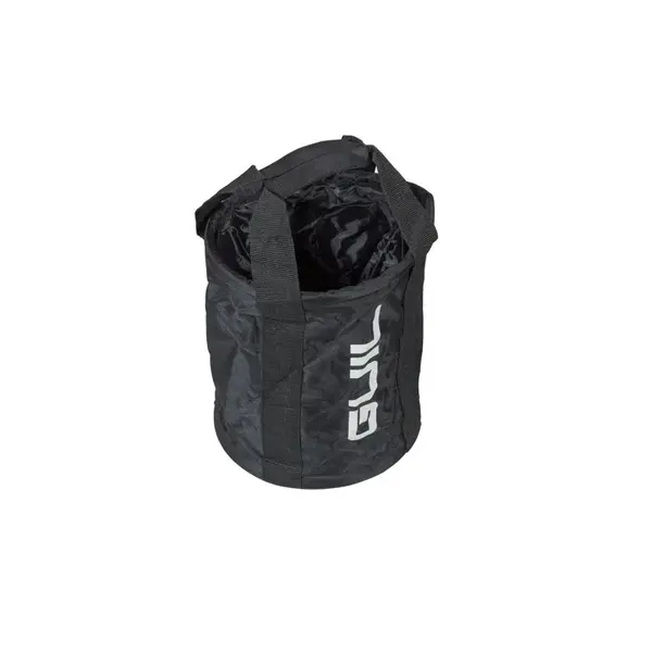 GUIL GUIL | BLC-01 | reinforced chain bag with wooden base covered with nylon, & double handle