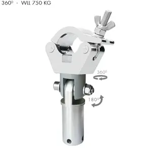 GUIL GUIL | ABZ-31 | hinged (360º) stabilisation coupler | aluminium | inner diameter: 45mm | diameter: 45 - 52mm tubes