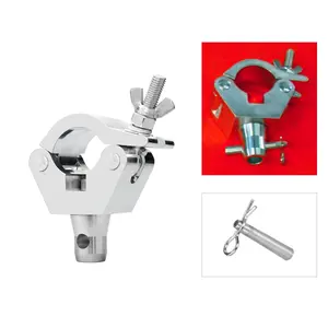 GUIL GUIL | ABZ-13 | half coupler with tapered truss adapter (ref. TQN) | including key and lock spring | aluminium | width: 50mm | diameter: 45-52 mm tubes | load capacity: 300kg