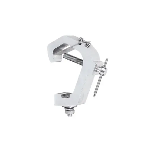 GUIL GUIL | ABZ-14 | heavy duty hook clamp with protective plate | does not damage the truss | Width: 50mm | Diameter: 30 - 50mm tubes | Load capacity: 250kg