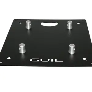 GUIL GUIL | TQN290-AC | baseplate | 450 x 450 x 5mm | 8kg | steel | Colour: Black