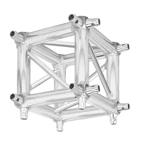 GUIL GUIL | DDO/TQN290-6 | hoekstuk voor vierkant truss TQN290 | zesvoudig | 290 x 290mm | versterkte constructie | Dikte: 2mm | inclusief UTR-07 connectors